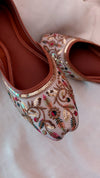Floral Embroidered Khussa